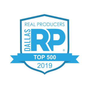Dallas Real Producers Top 500 Jennifer Cloud 2019