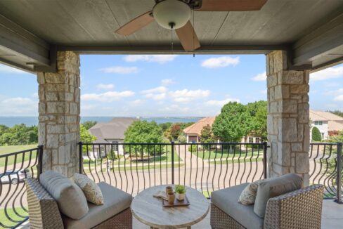 2413 Versailles Drive Heath, TX balcony with water view